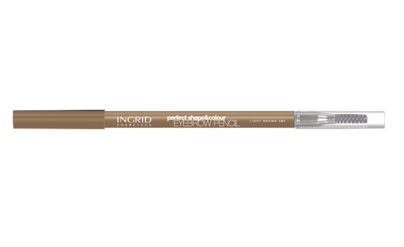 INGRID Perfect Shape & Colour Eyebrow Pencil - No. 101 LIGHT BROWN