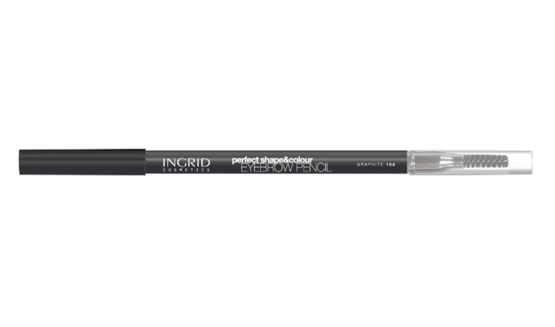 INGRID Perfect Shape & Colour Eyebrow Pencil - No. 102 GRAPHITE