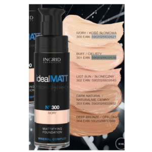 INGRID Ideal Matt Makeup Foundation – 300