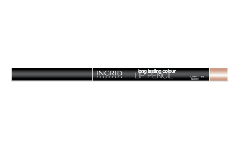 INGRID Long Lasting Colour Lip Pencil - No. 15 LIGHT NUDE