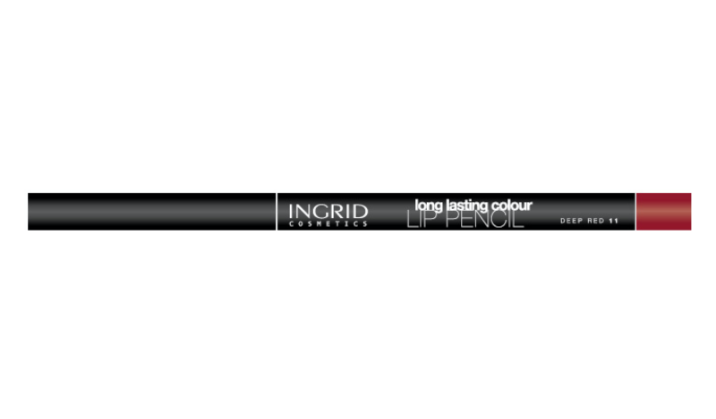 INGRID Long Lasting Colour Lip Pencil - No. 11 DEEP RED
