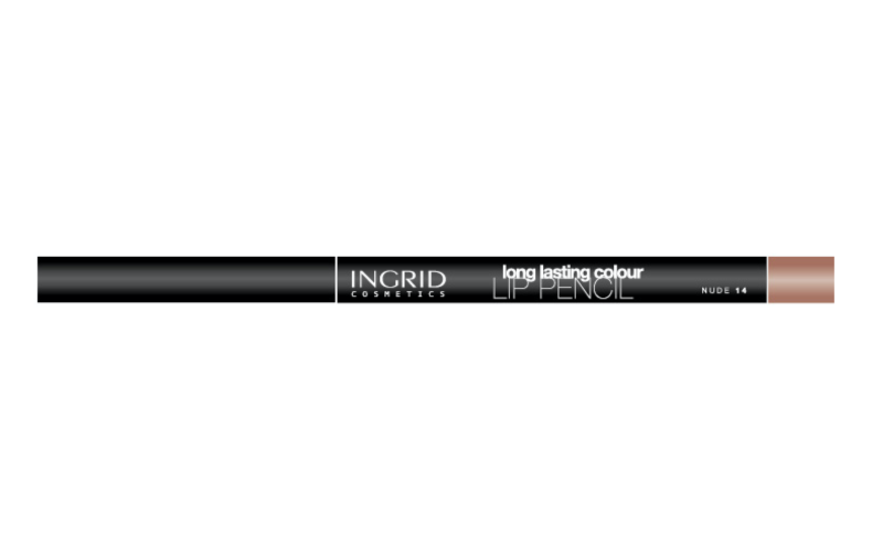 INGRID Long Lasting Colour Lip Pencil - No. 14 NUDE