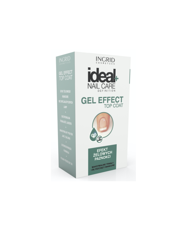 INGRID IDEAL NAIL CARE DEFINITION GEL EFFECT TOP COAT
