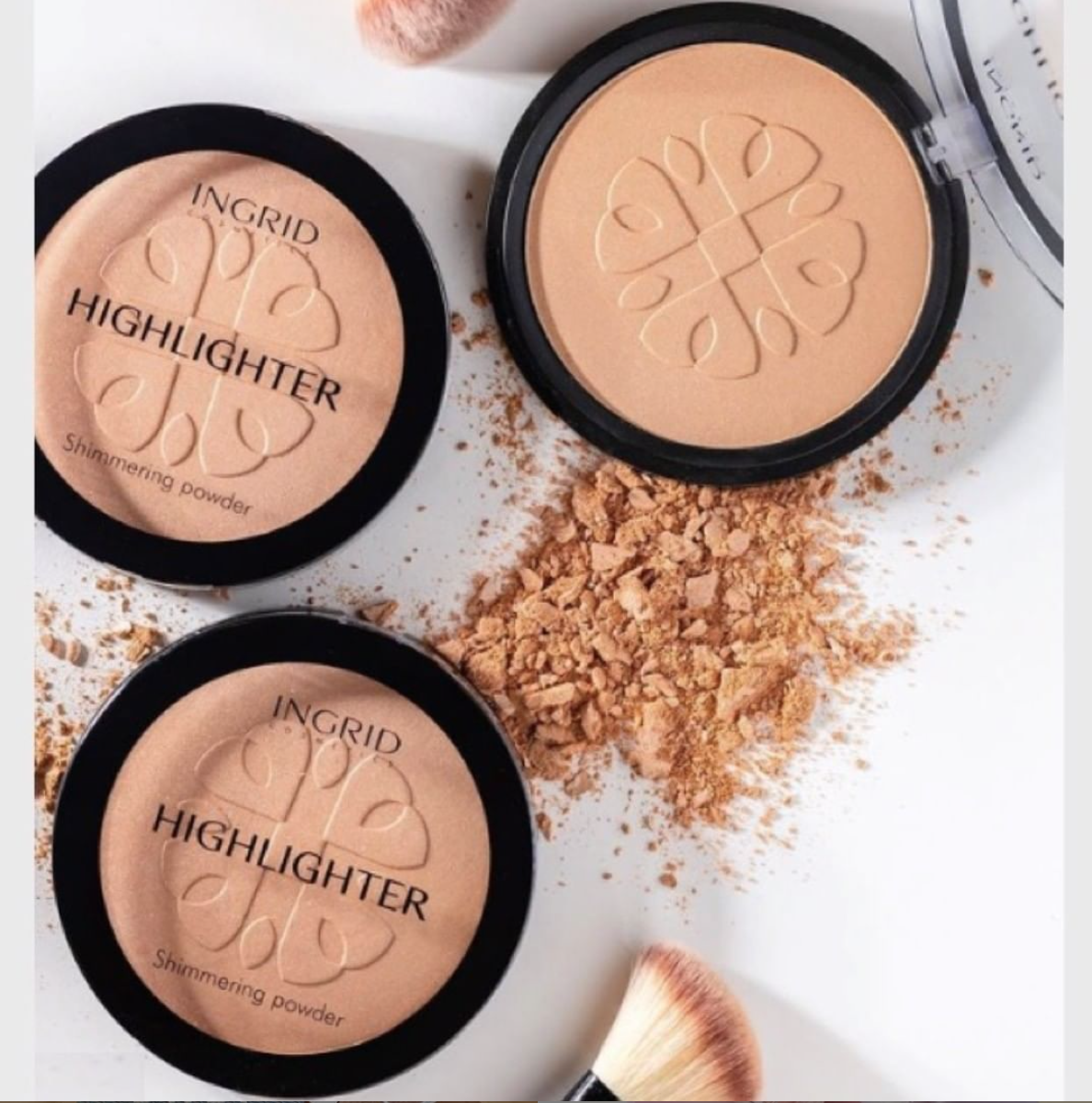 INGRID HD Beauty Innovation Shimmer Powder – EVERVA