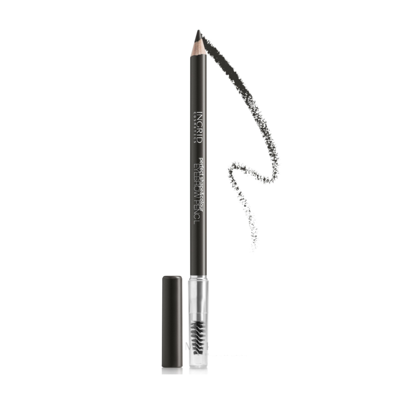 INGRID Perfect Shape & Colour Eyebrow Pencil - No. 102 GRAPHITE - Image 2