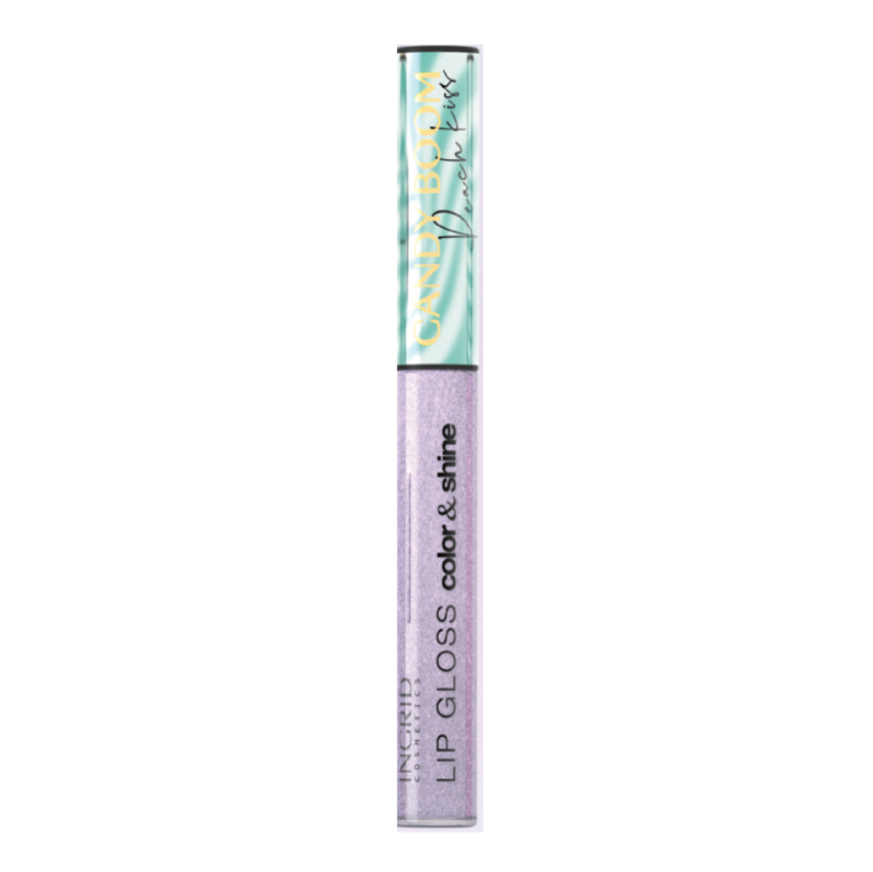 INGRID Lip Gloss Color and Shine - Peach Kiss No. 02