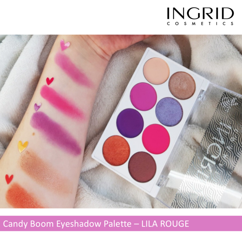 INGRID Eyeshadow Palette CANDY BOOM Collection - Lila Rouge - Image 2