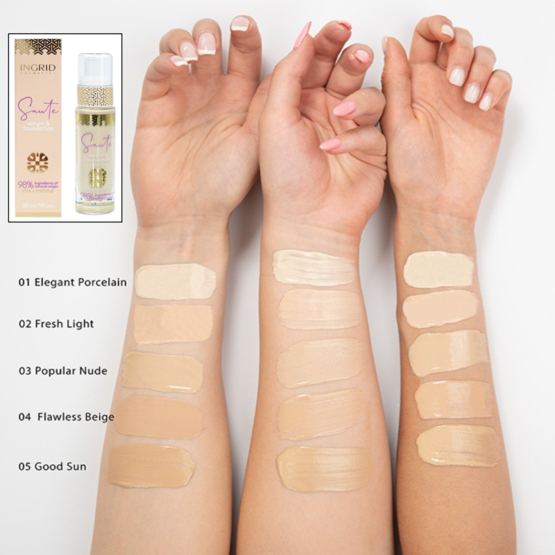 INGRID Serum & Foundation Sauté – 04 Flawless Beige - Image 2
